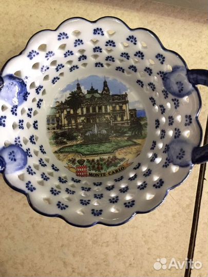 Сувенирная тарелка Monte Carlo