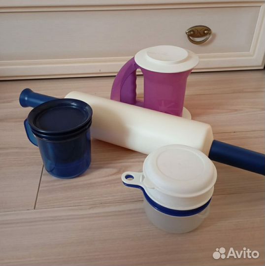 Tupperware (заварник, сито, скалка, Поваренок)