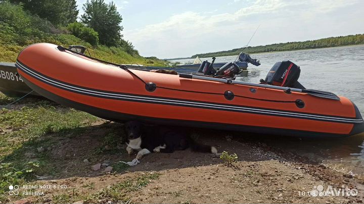 Надувная лодка пвх с мотором