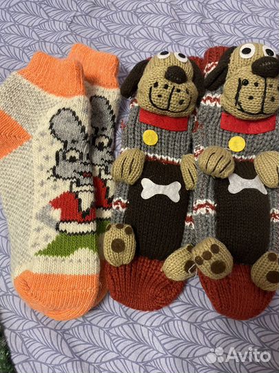 Носочки теплые