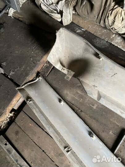 Накладка порога Mitsubishi Pajero 3