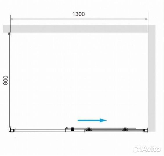 Душевой уголок RGW Passage PA-177-1B 130x80