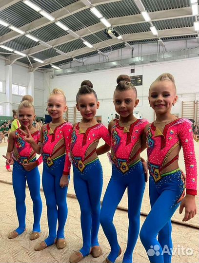 Купальники групповые для гимнастики 5шт