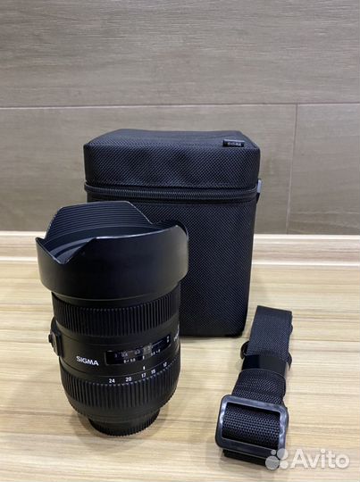 Объектив nikon sigma AF 12-24mm f/4.5-5.6