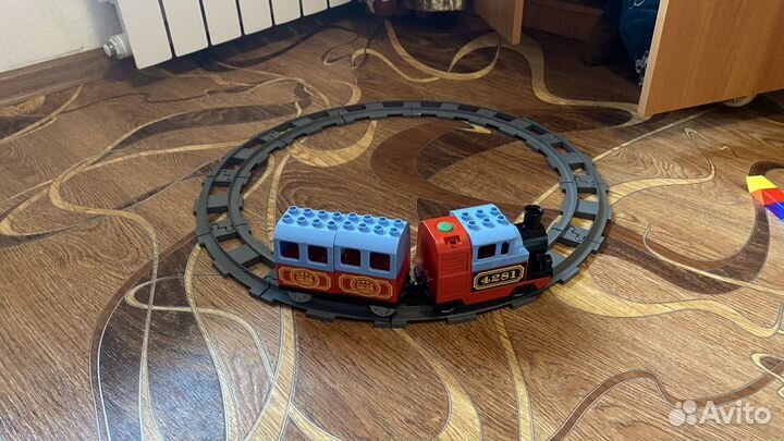 Железная дорога lego duplo