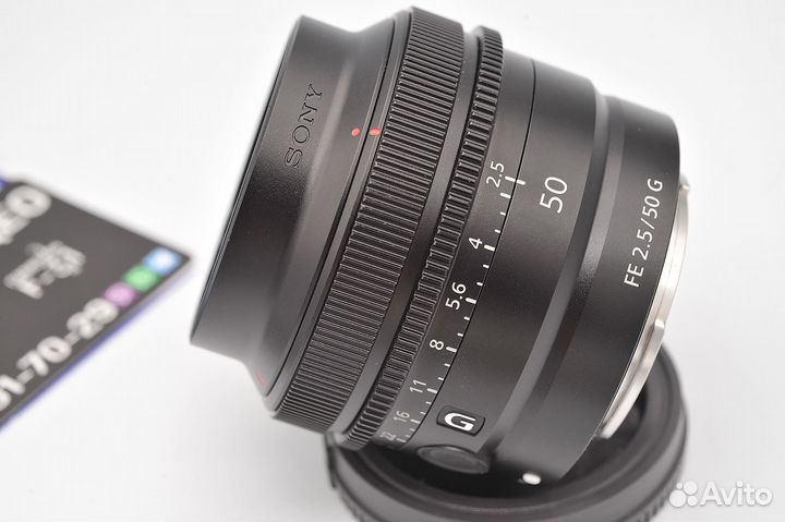 Sony FE 50 2.5 G