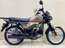 Мопед Alpha V 49 сс тюнинг на 125 cc. серый