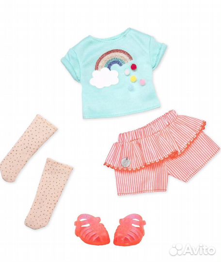 Набор одежды с босоножками для куклы Паоло Рейна