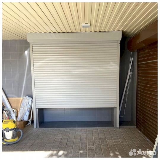 Ворота алютех роллетные