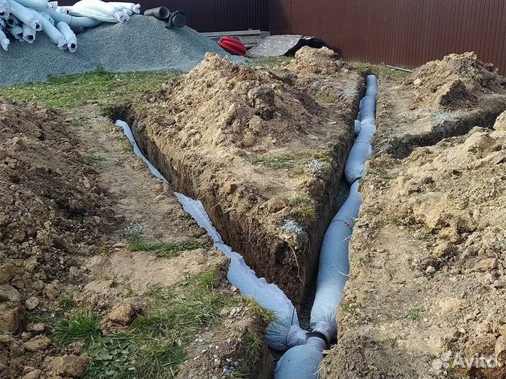 Дренажная труба / дренаж под ключ