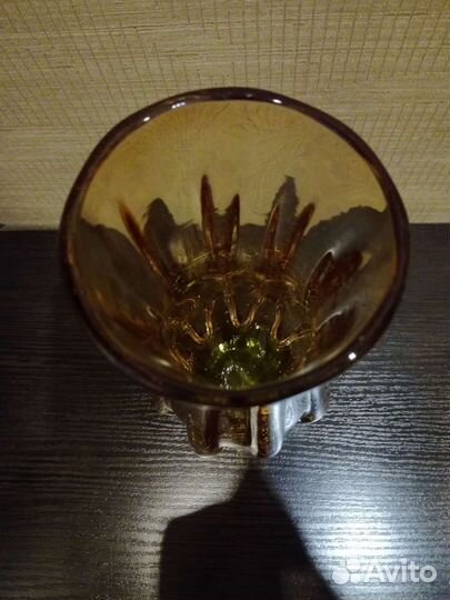 Ваза цветное стекло