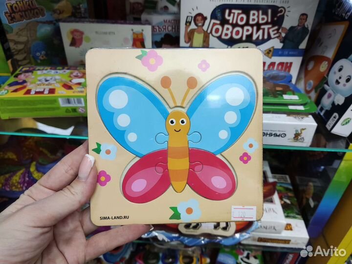 Пазл из крупных деталей