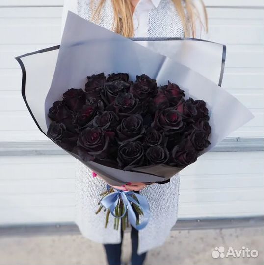 Черные розы букет с доставкой