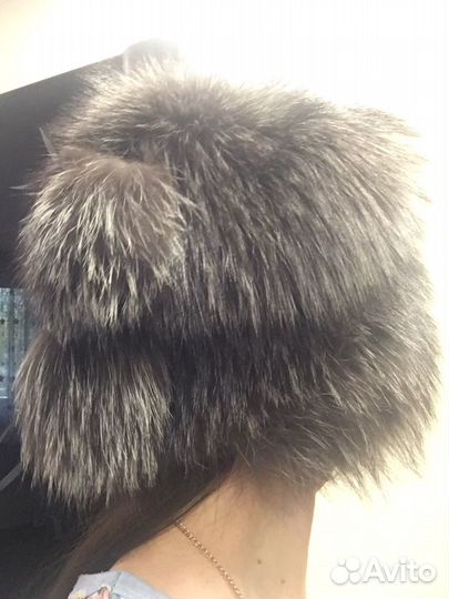 Шапка из чернобурки