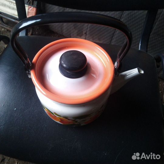 Чайник эмалированный