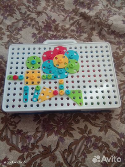 Конструктор мозаика с шуроповертом