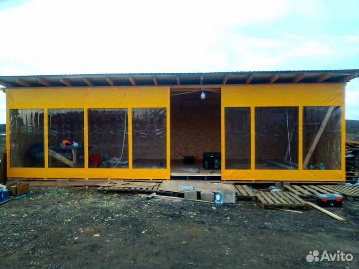 Окна мягкие