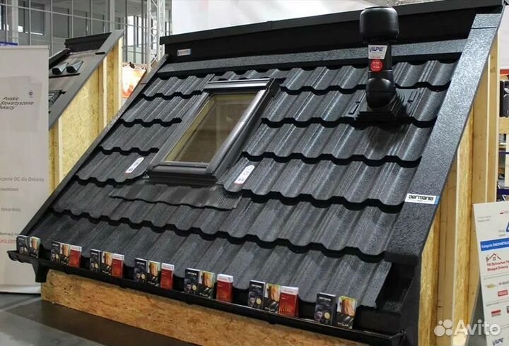 Металлочерепица кровля софиты со склада