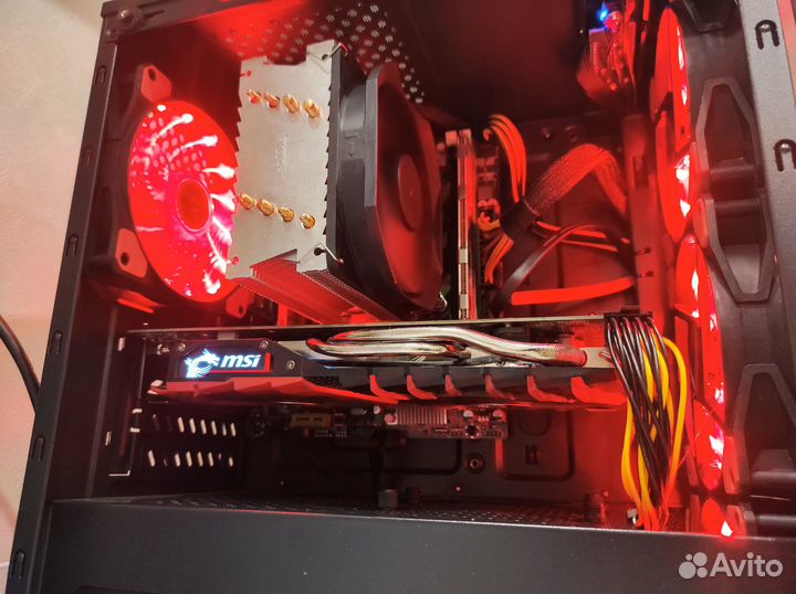 Игровой компьютер Intel 16 ядер/32 gb/RX 570 4gb