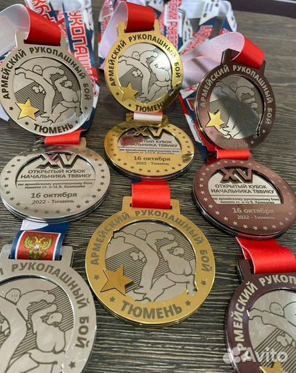 Изготовление медалей, значков, жетонов