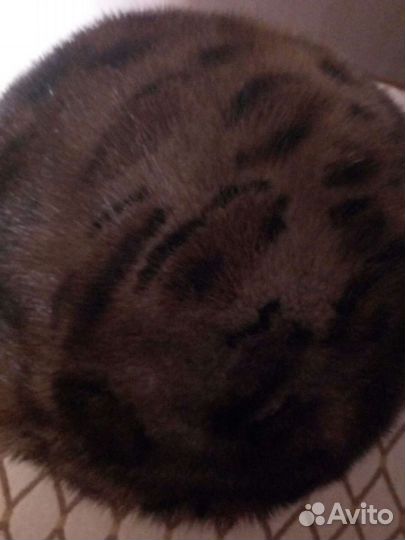 Норковый берет