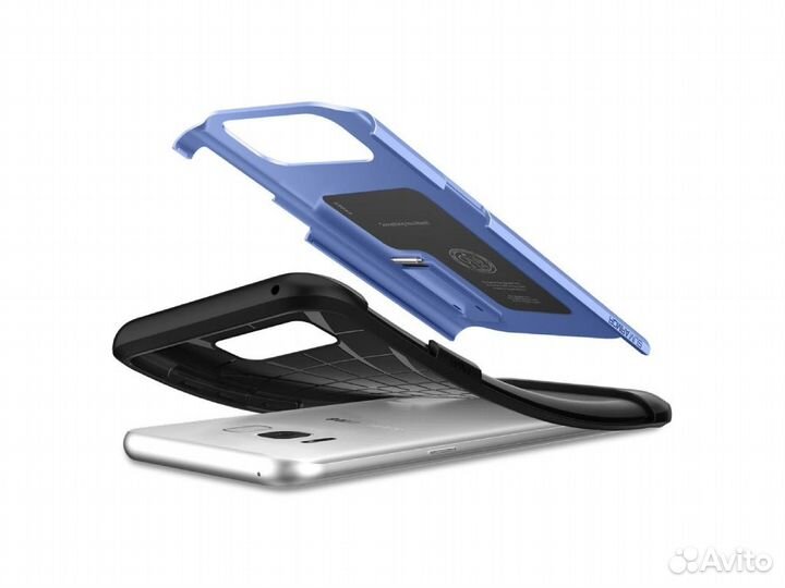 Чехол Spigen Samsung Galaxy S8 Plus. Blue Coral