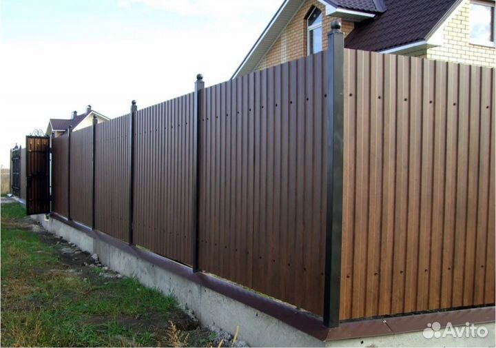 Установка заборов