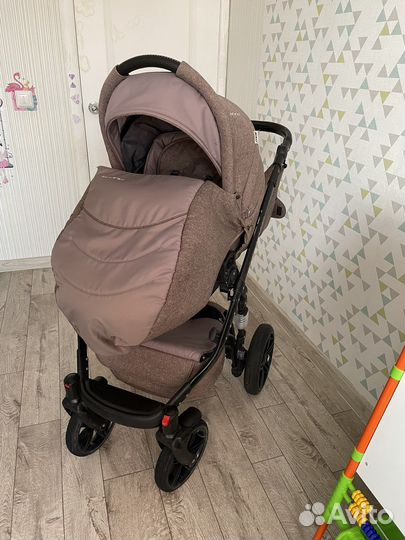 Коляска riko bruno natural 2в1