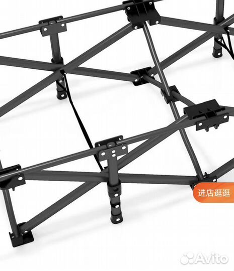 Раскладушка до 200кг + Зонт палатка 2шт