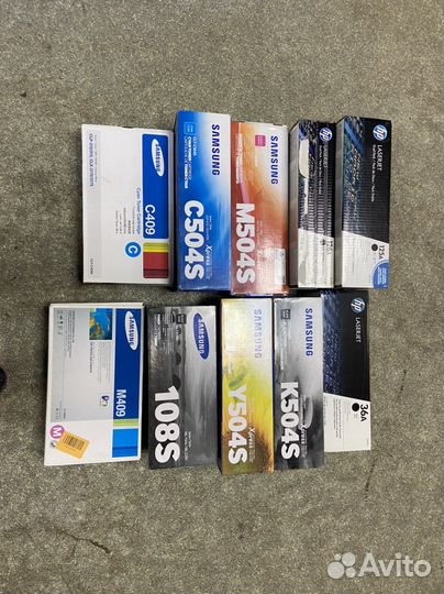 Картриджи, тонеры, барабанные картриджи