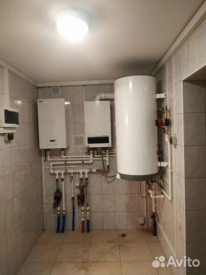 Монтаж отопления / Водоснабжения в частных домах