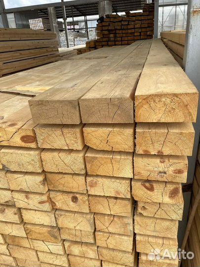 Доска обрезная 50х150х6000мм от производителя