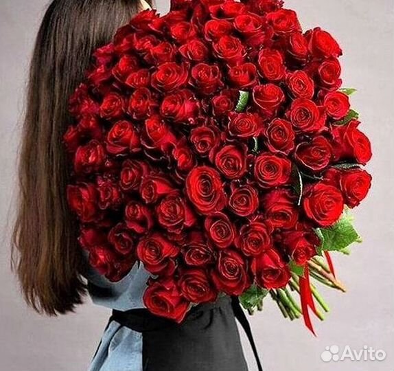 Высокие розы, букеты, цветы Доставка