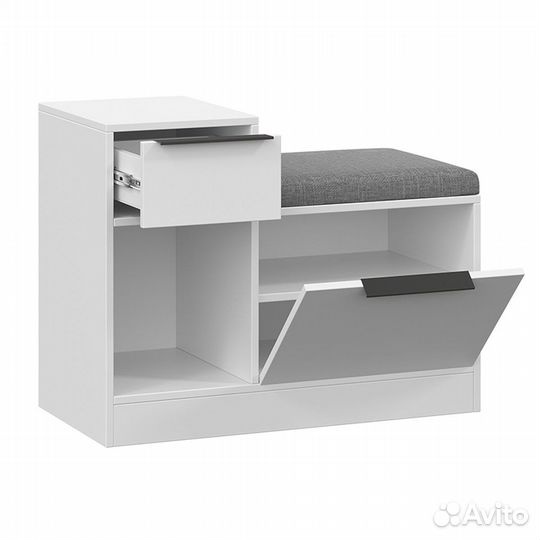 Агата Тумба для обуви комбинированная