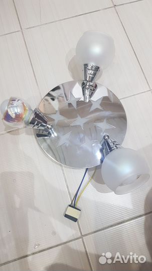 Люстра потолочная бу