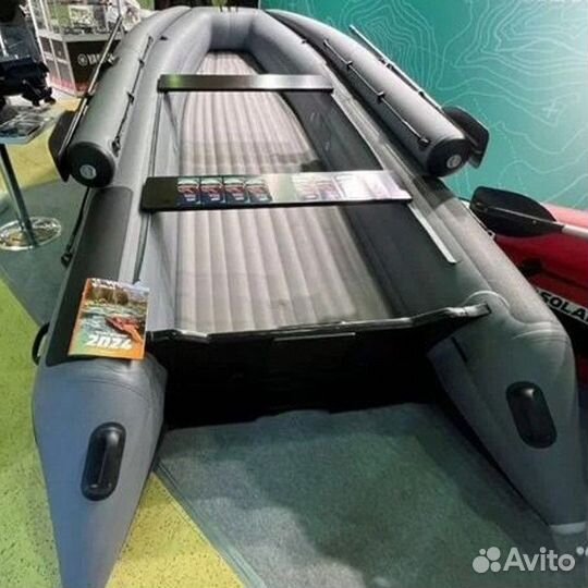 Лодка надувная solar-470 caravan Jet tunnel exp