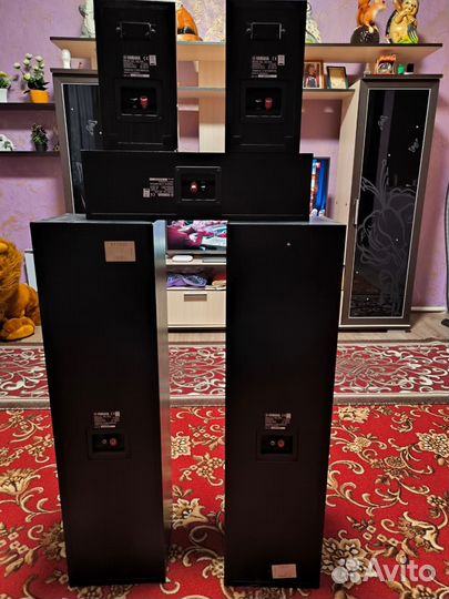 Акустические система yamaha с усилителем pioneer