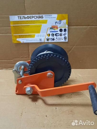 Лебедки ручные барабанные