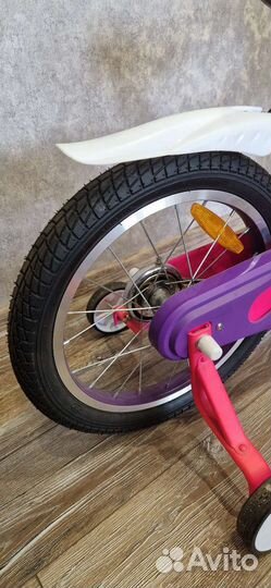 Велосипед для девочки 16 дюймов stern