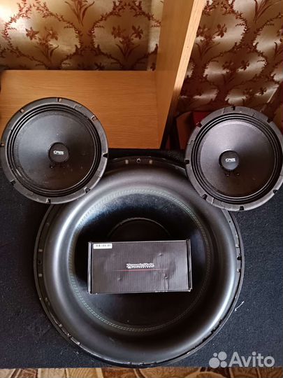 Сабвуфер 18 с коробом