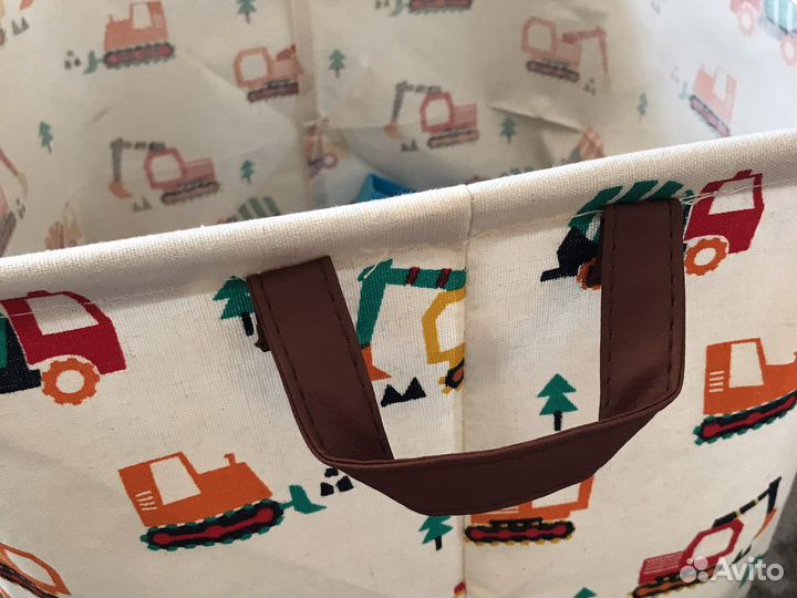 Корзина для хранения игрушек вещей одежды