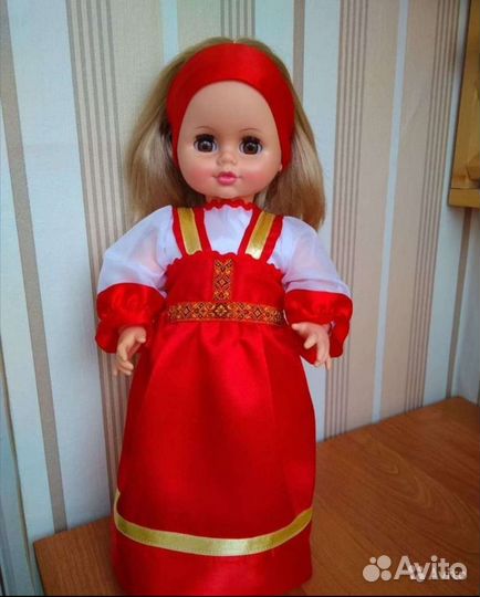Русский народный костюм для куклы