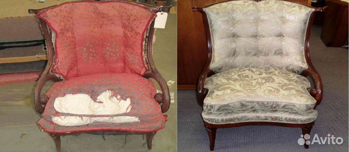 Перетяжка мебели