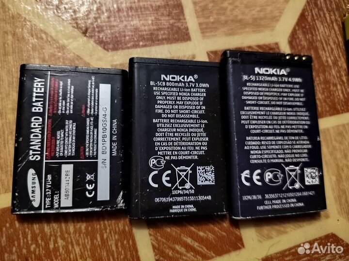 Аккумуляторы для телефона