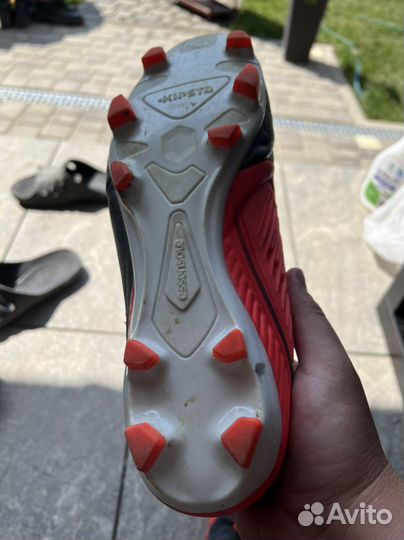 Футбольные бутсы kipsta кожа 45 р