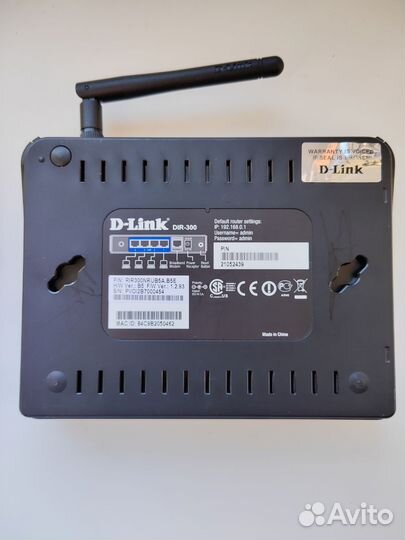 WiFi роутер D-Link DIR-300