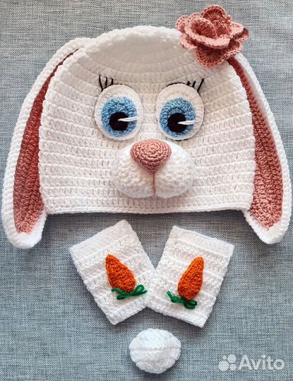 Костюм Зайчика на возраст 3-6 лет