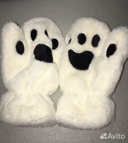 Варежки детские лот