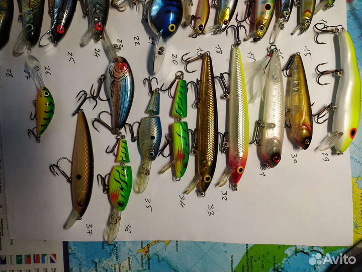 Воблеры волкеры разных фирм
