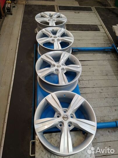Литые диски р 17 ниссан Х трейл